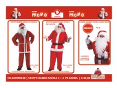 VESTITI BABBO NATALE + BARBA