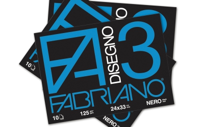 ALBUM DA DISEGNO FABRIANO F3 NERO