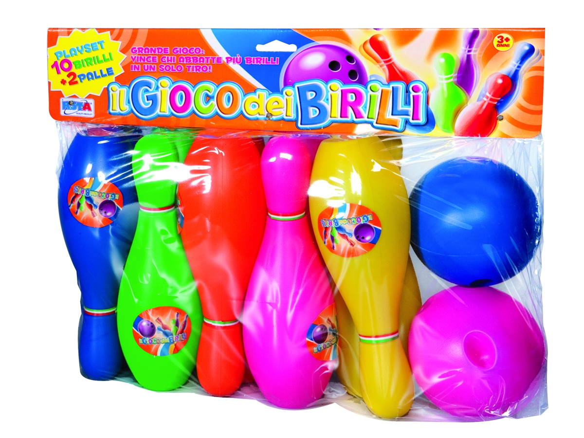GIOCO BOWLING CON PALLE - BIRILLI GIOCO BOWLING CON PALLE - BIRILLI