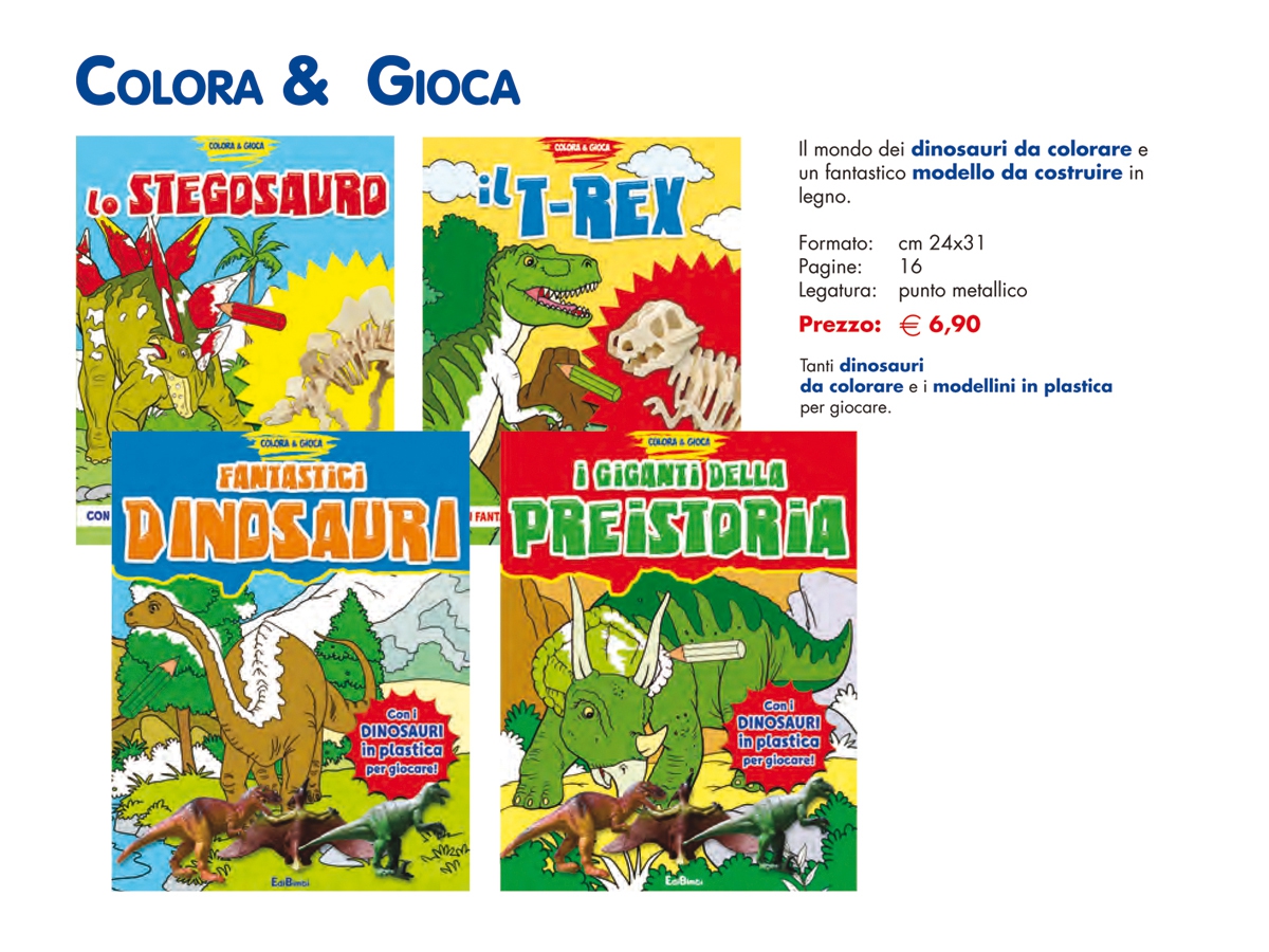 ALBUM COLORA E GIOCA ALBUM COLORA E GIOCA
