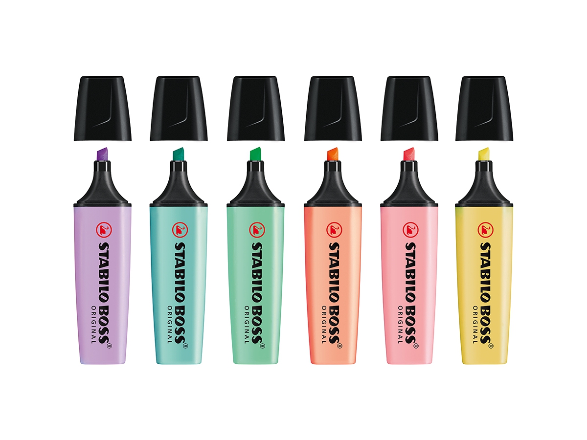EVIDENZIATORE STABILO BOSS PASTEL EVIDENZIATORE STABILO BOSS PASTEL