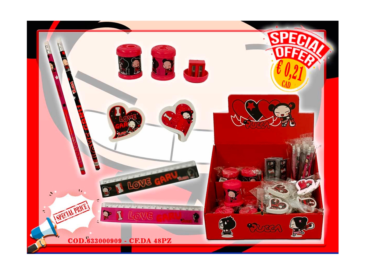 ASSORTIMENTO STATIONERY PUCCA