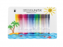 TINTAUNITA BRUSH BIPUNTA IN SCATOLA METALLO