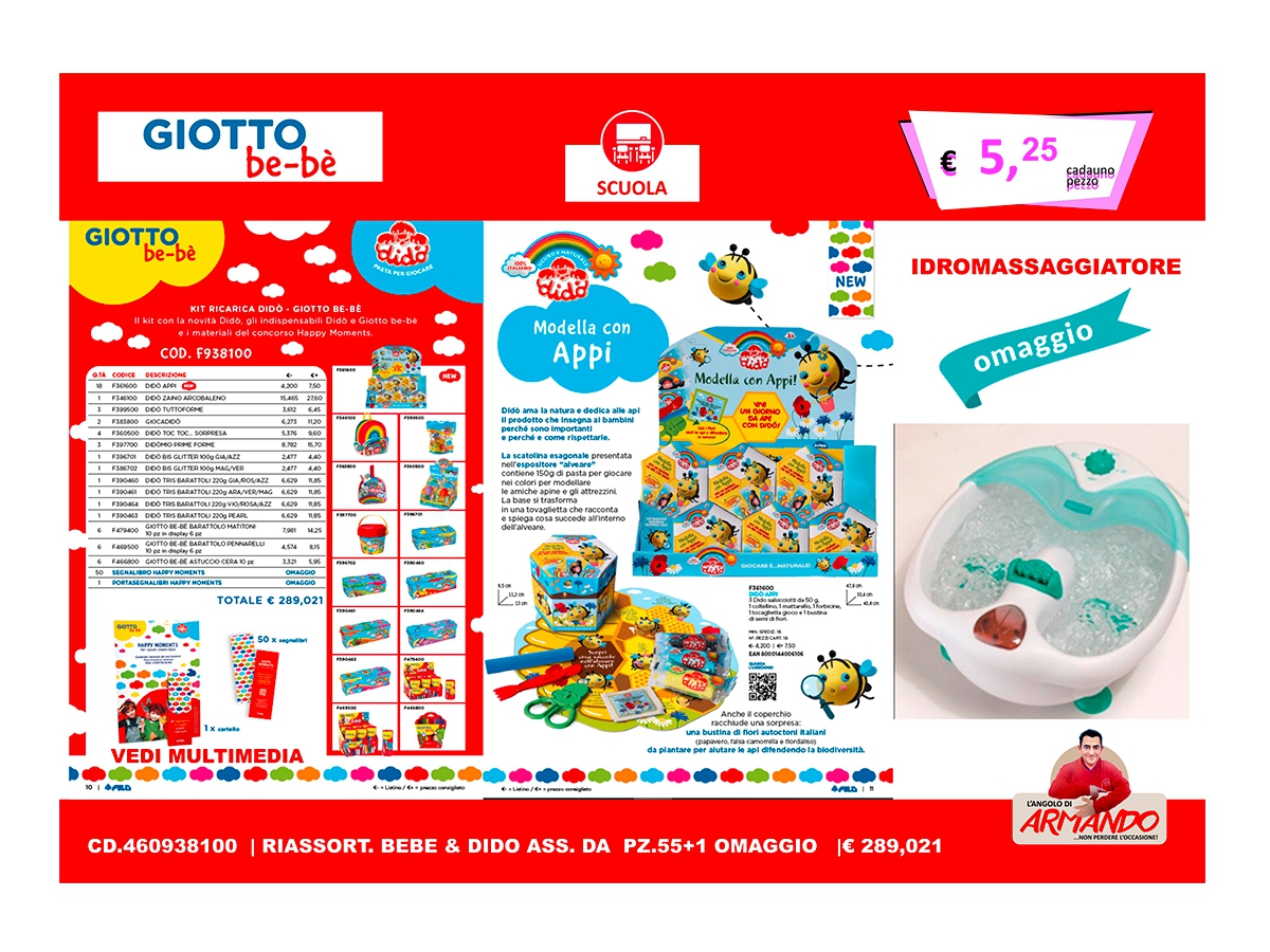 GIOTTO BE-BE ASSORTIMENTO MIX GIOTTO BE-BE ASSORTIMENTO MIX