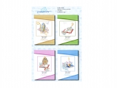 BIGLIETTI SANTA CRESIMA GLITTER CON PORTASOLDI