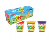 CONFEZIONE 3 BARATTOLI 141 GR (GIALLO - BLU - ROSSO)