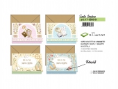 BIGLIETTI PORTASOLDI CRESIMA CORNICI