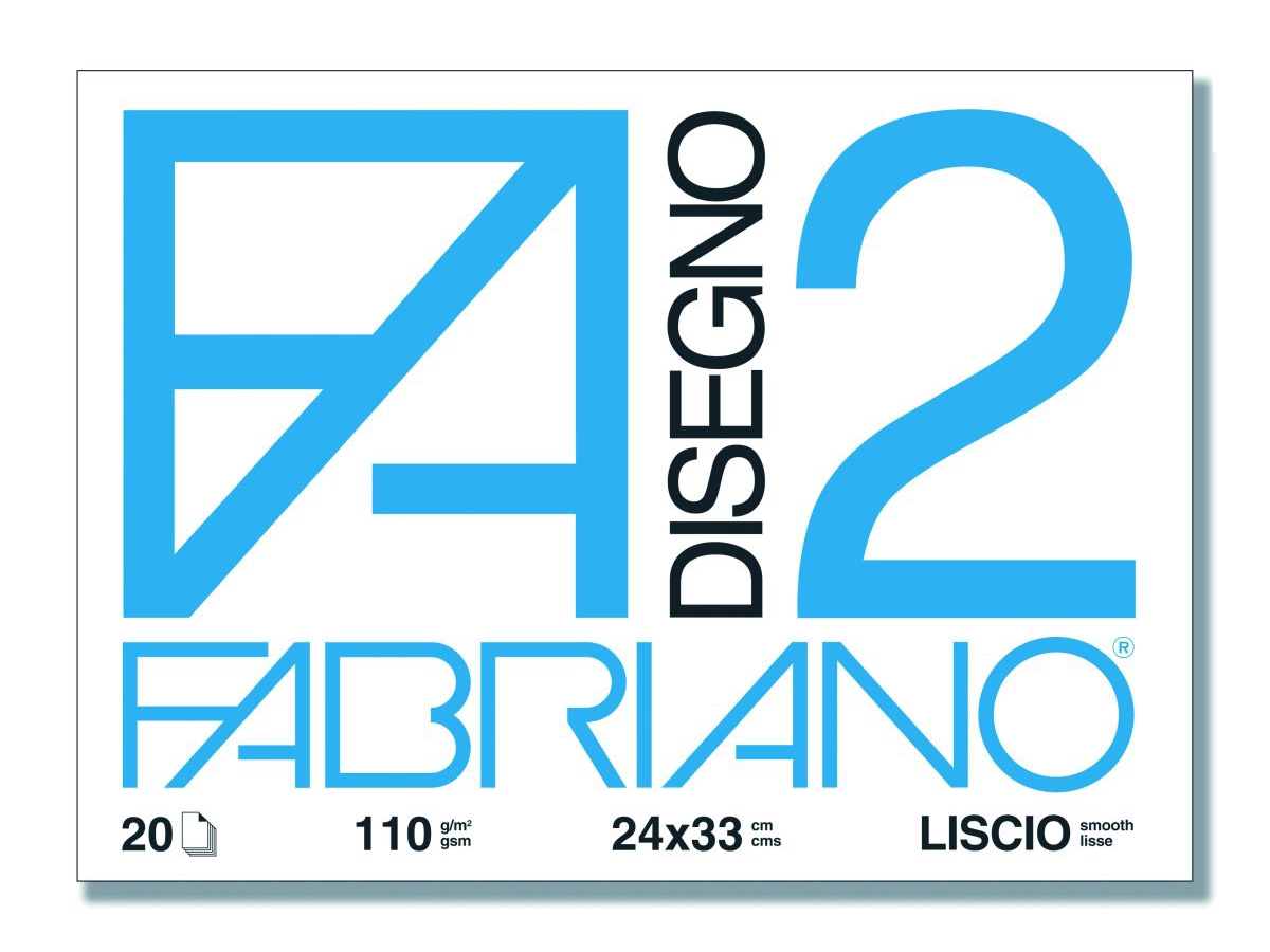 BLOCCO CARTA DA DISEGNO CON ANGOLI FABRIANO F2 BLOCCO CARTA DA DISEGNO CON ANGOLI FABRIANO F2