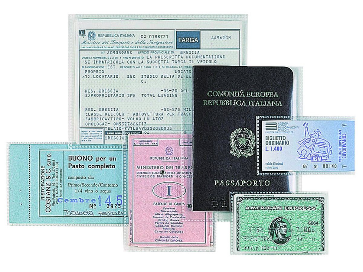 BUSTA UPOCKET TRASPARENTE BUSTA UPOCKET TRASPARENTE