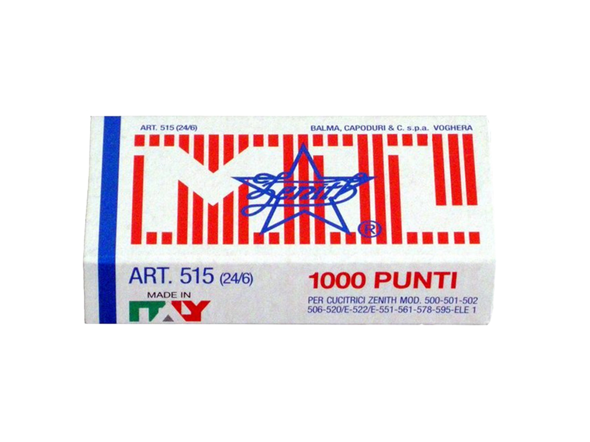 PUNTI PER CUCITRICE ZENITH MIL 515 PUNTI PER CUCITRICE ZENITH MIL 515