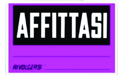 CARTELLI AFFITTASI