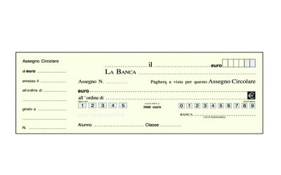 BLOCCHI ASSEGNI CIRCOLARI