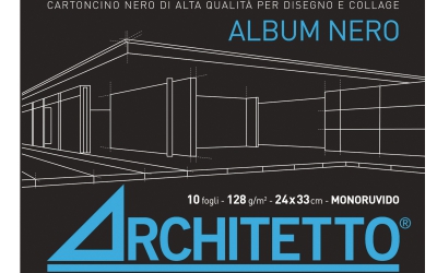 ALBUM NERO ARCHITETTO 24x33