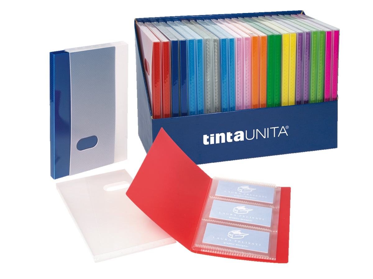 ESPOSITORE PORTABIGLIETTI DA VISITA IN PPL TINTAUNITA ESPOSITORE PORTABIGLIETTI DA VISITA IN PPL TINTAUNITA