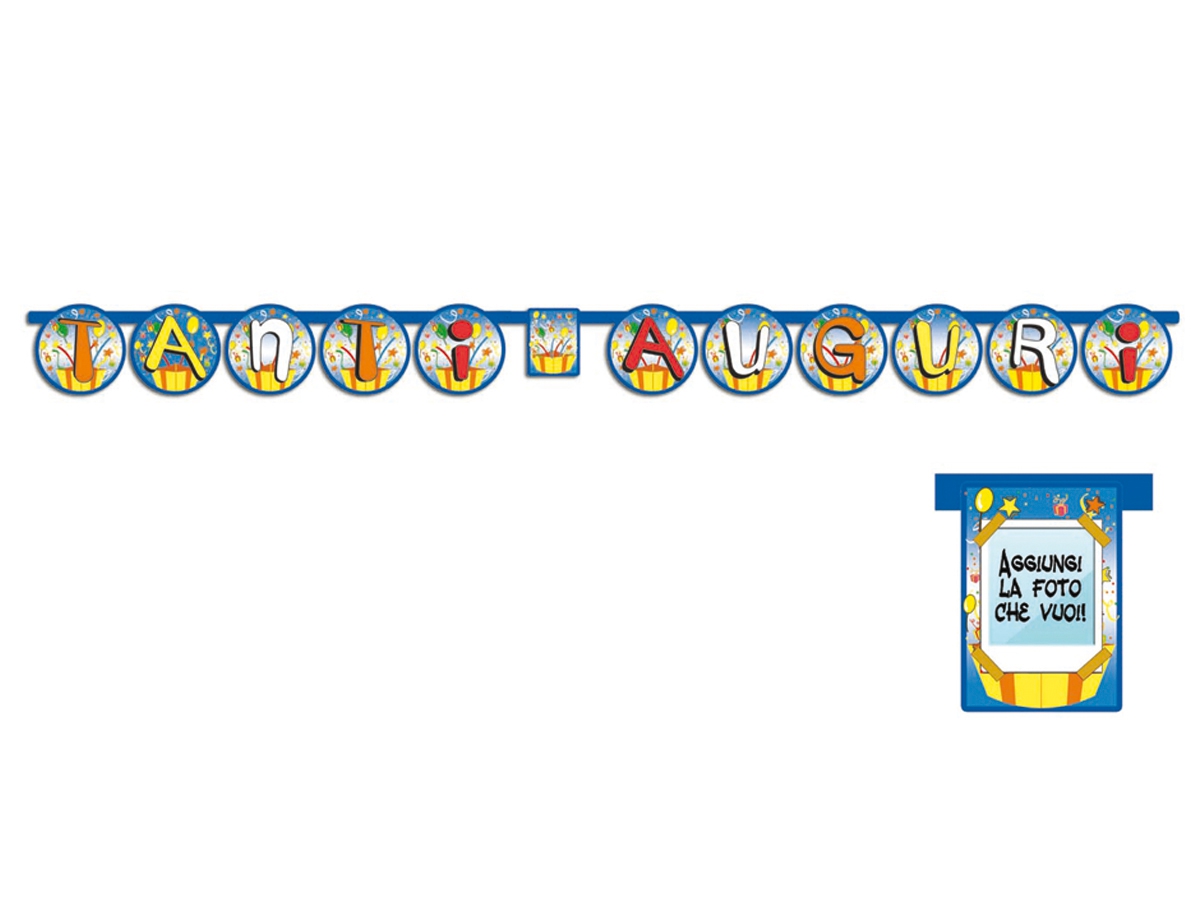 FESTONE TANTI AUGURI ESPLOSIVO FESTONE TANTI AUGURI ESPLOSIVO