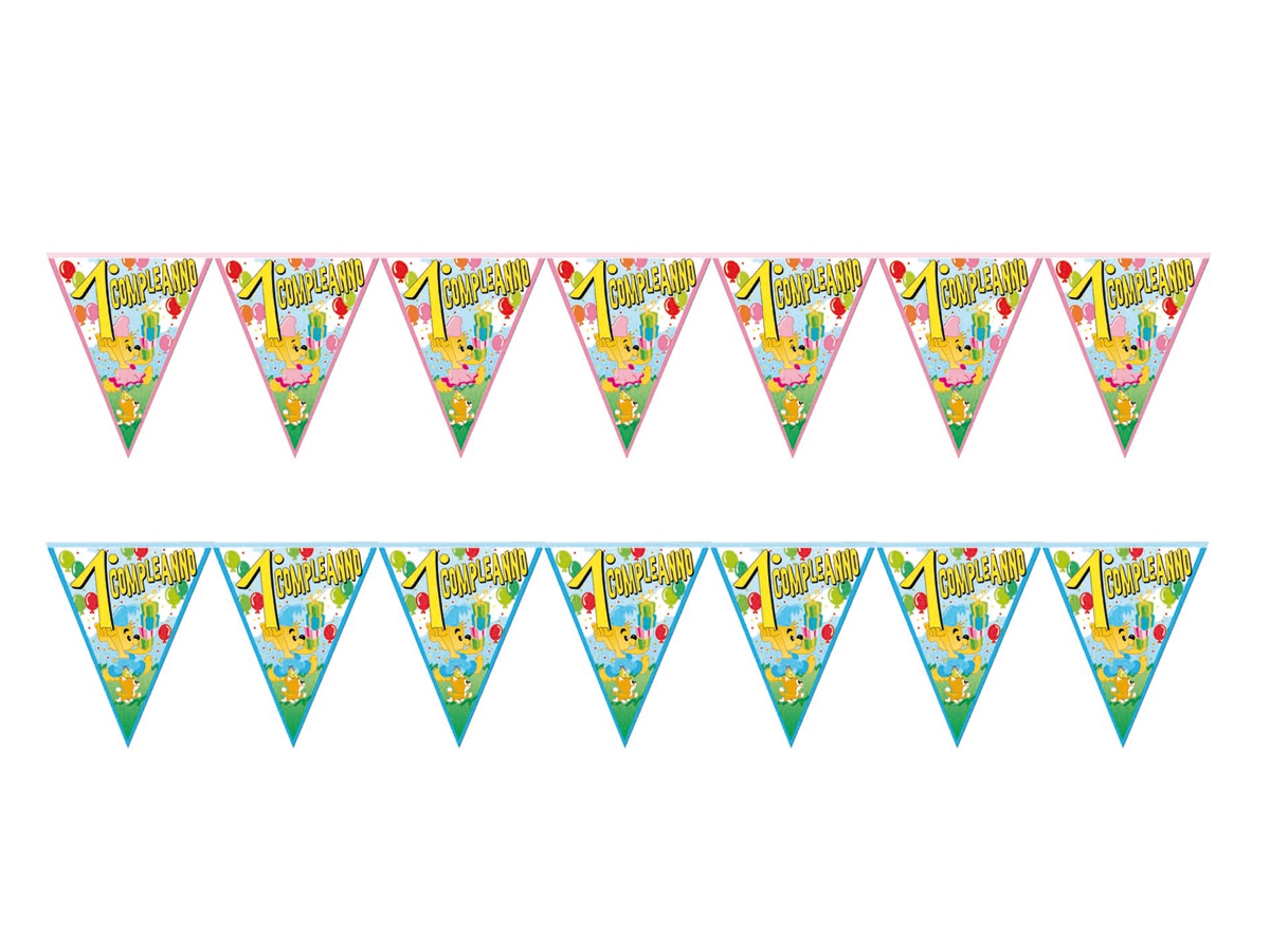 BANDIERINE 1 COMPLEANNO BANDIERINE 1 COMPLEANNO