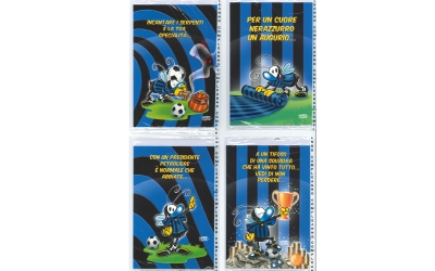 BIGLIETTI AUGURALI NERAZZURRI