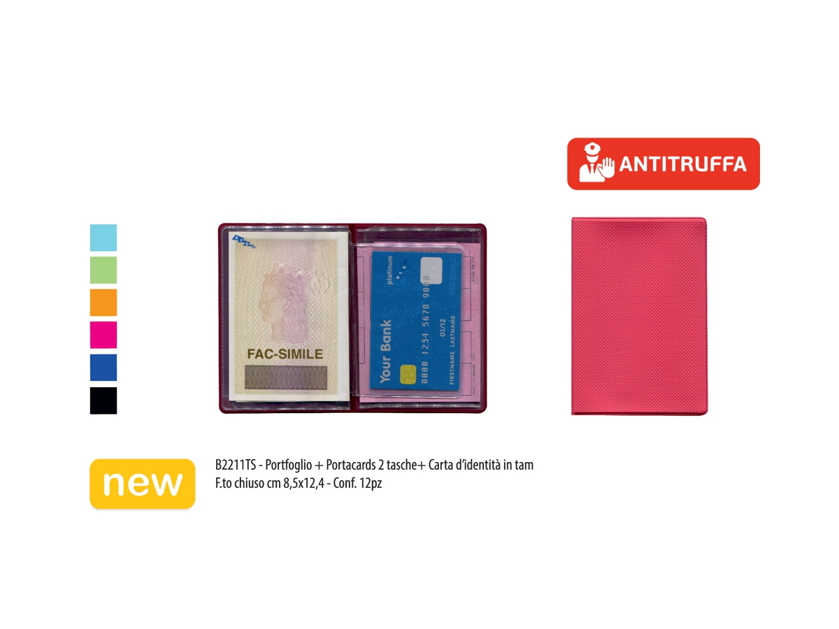 PORTAFOGLI + PORTACARDS TAM TAM PORTAFOGLI + PORTACARDS TAM TAM