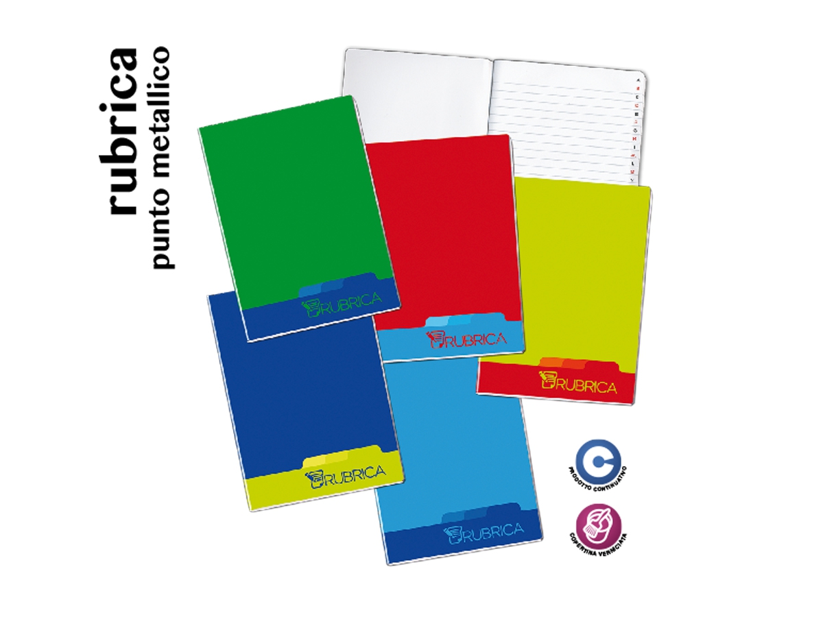 RUBRICA A4 PUNTO METALLICO RUBRICA A4 PUNTO METALLICO
