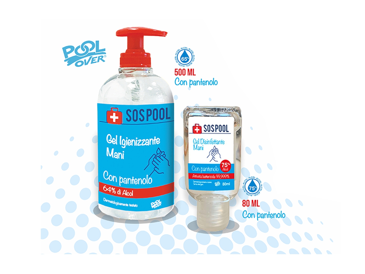 GEL IGIENIZZANTI POOL OVER GEL IGIENIZZANTI POOL OVER