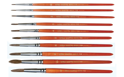 PENNELLI GIOTTO SERIE ART 700 IN PELO DI BUE