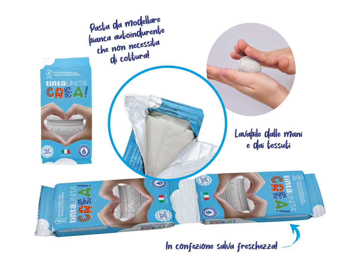 PASTA DA MODELLARE TINTAUNITA CREA PASTA DA MODELLARE TINTAUNITA CREA