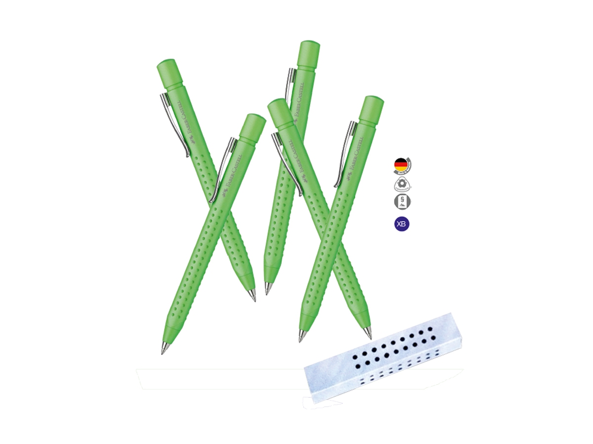 SFERA GRIP FUSTO VERDE E INK BLU FABER CASTELL SFERA GRIP FUSTO VERDE E INK BLU FABER CASTELL