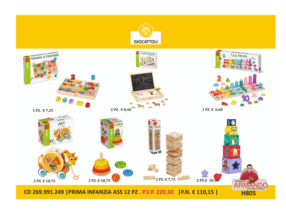 ASS.PRIMA INFANZIA 91249 BY ARMY ASS.PRIMA INFANZIA 91249 BY ARMY