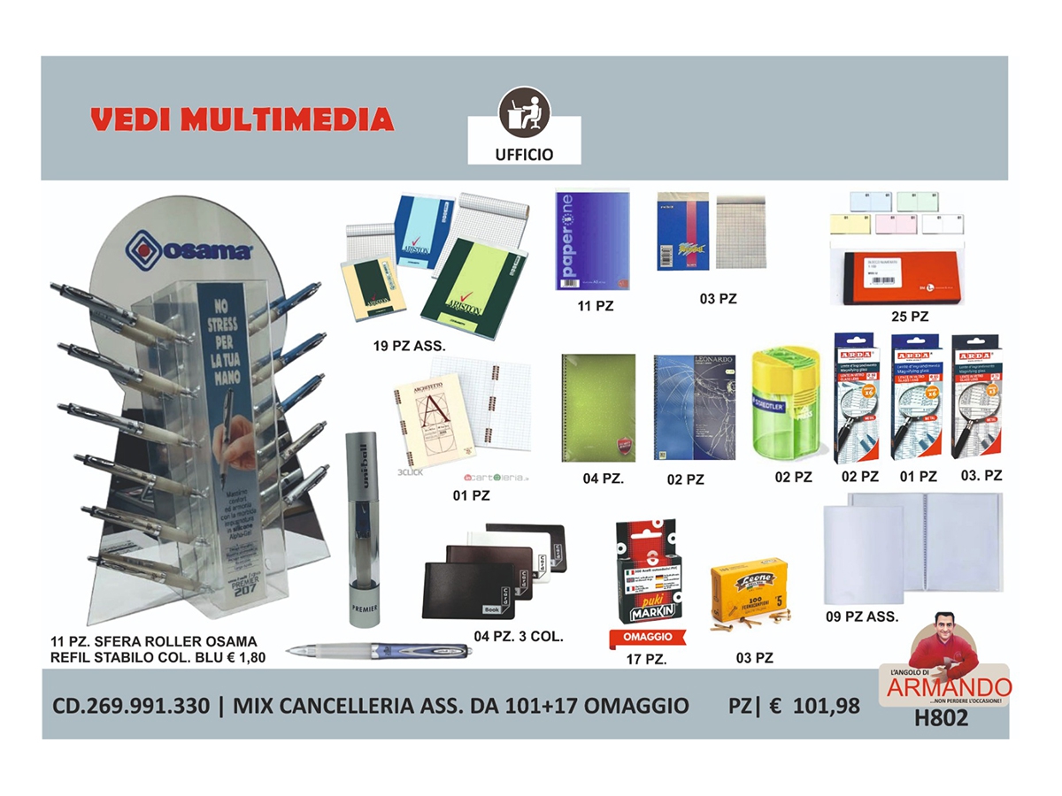 MIX CANCELLERIA 91330 BY ARMY MIX CANCELLERIA 91330 BY ARMY