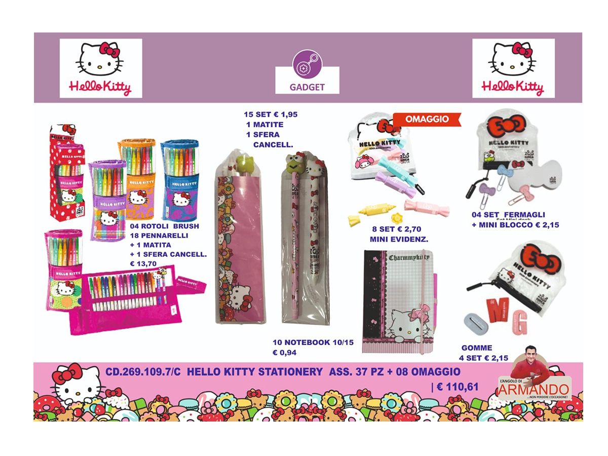 HELLO KITTY STATIONERY BY ARMY HELLO KITTY STATIONERY BY ARMY