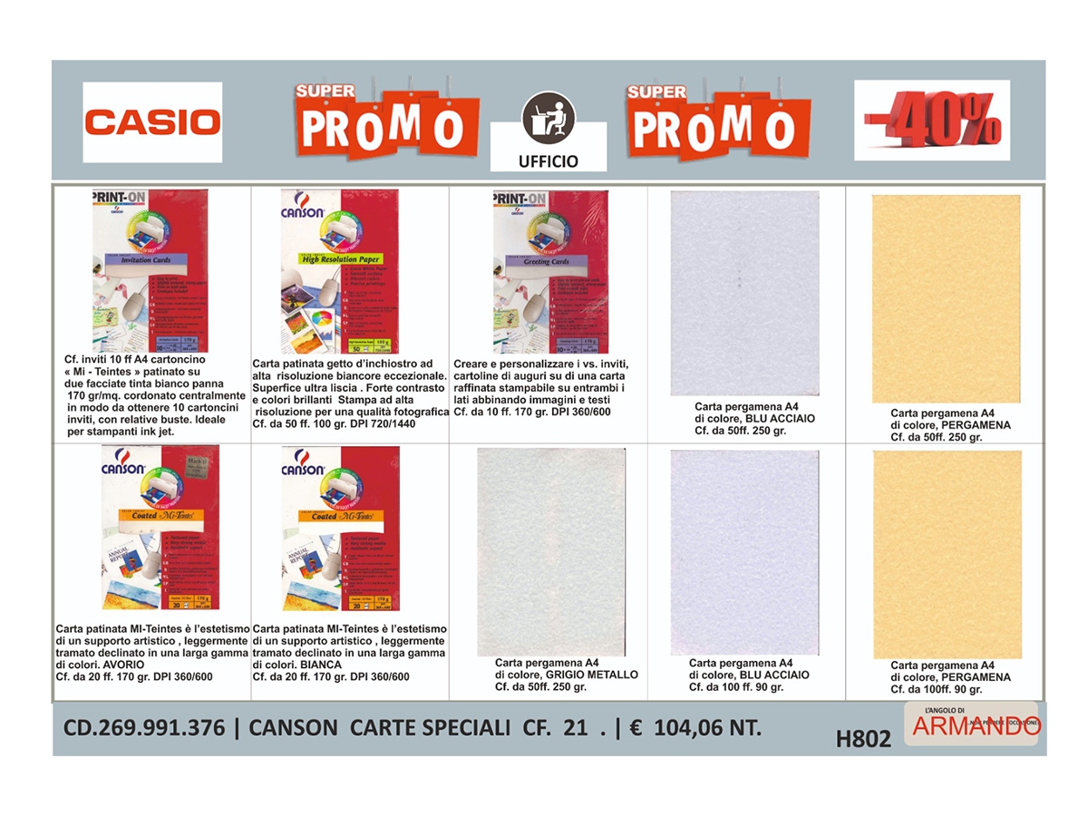 CARTE SPECIALI BY ARMY CARTE SPECIALI BY ARMY