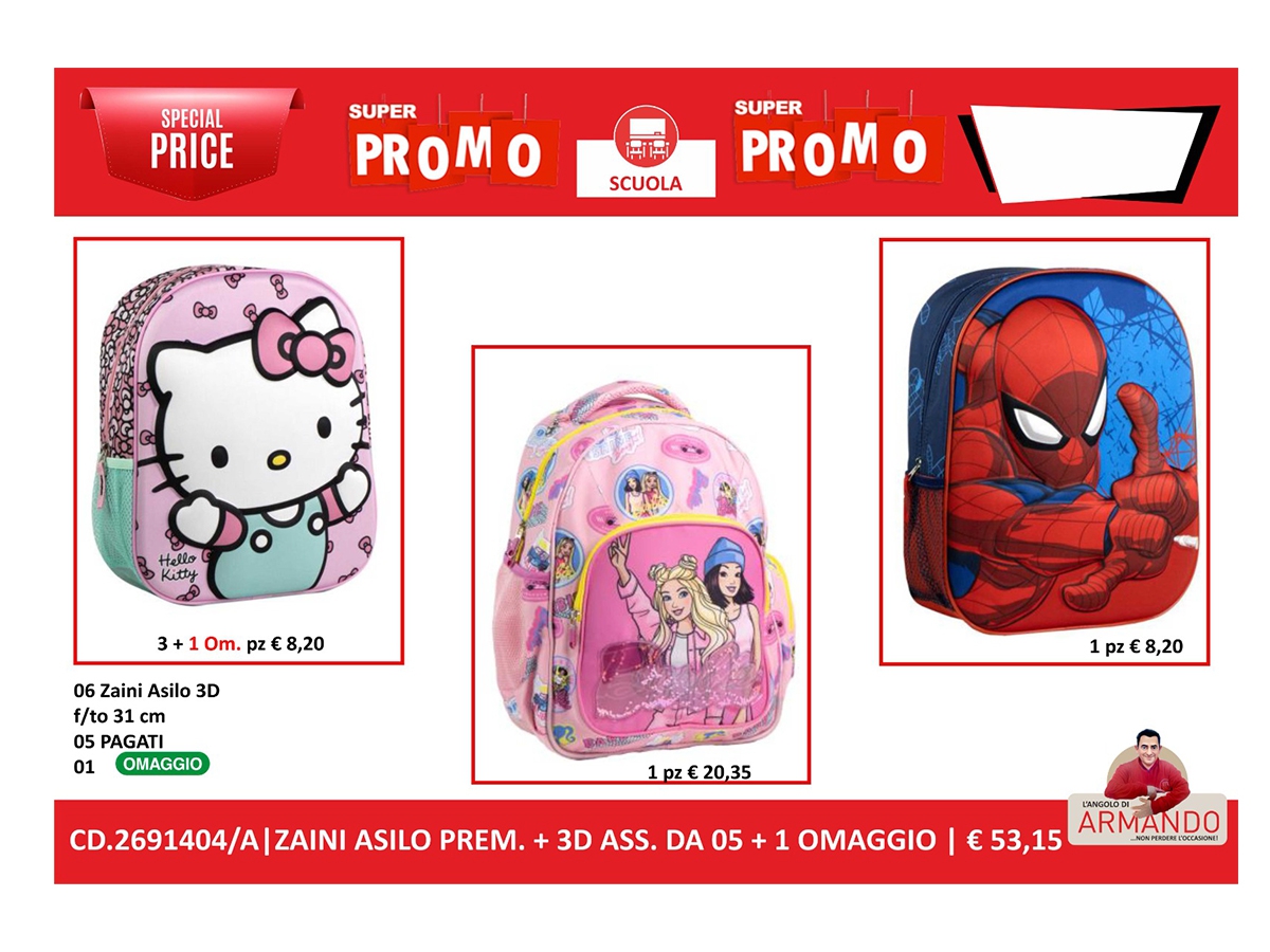 ZAINI ASILO 3D 91404/A ZAINI ASILO 3D 91404/A