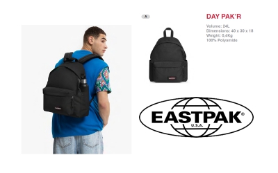 ZAINO EASTPAK DAY PAK'R