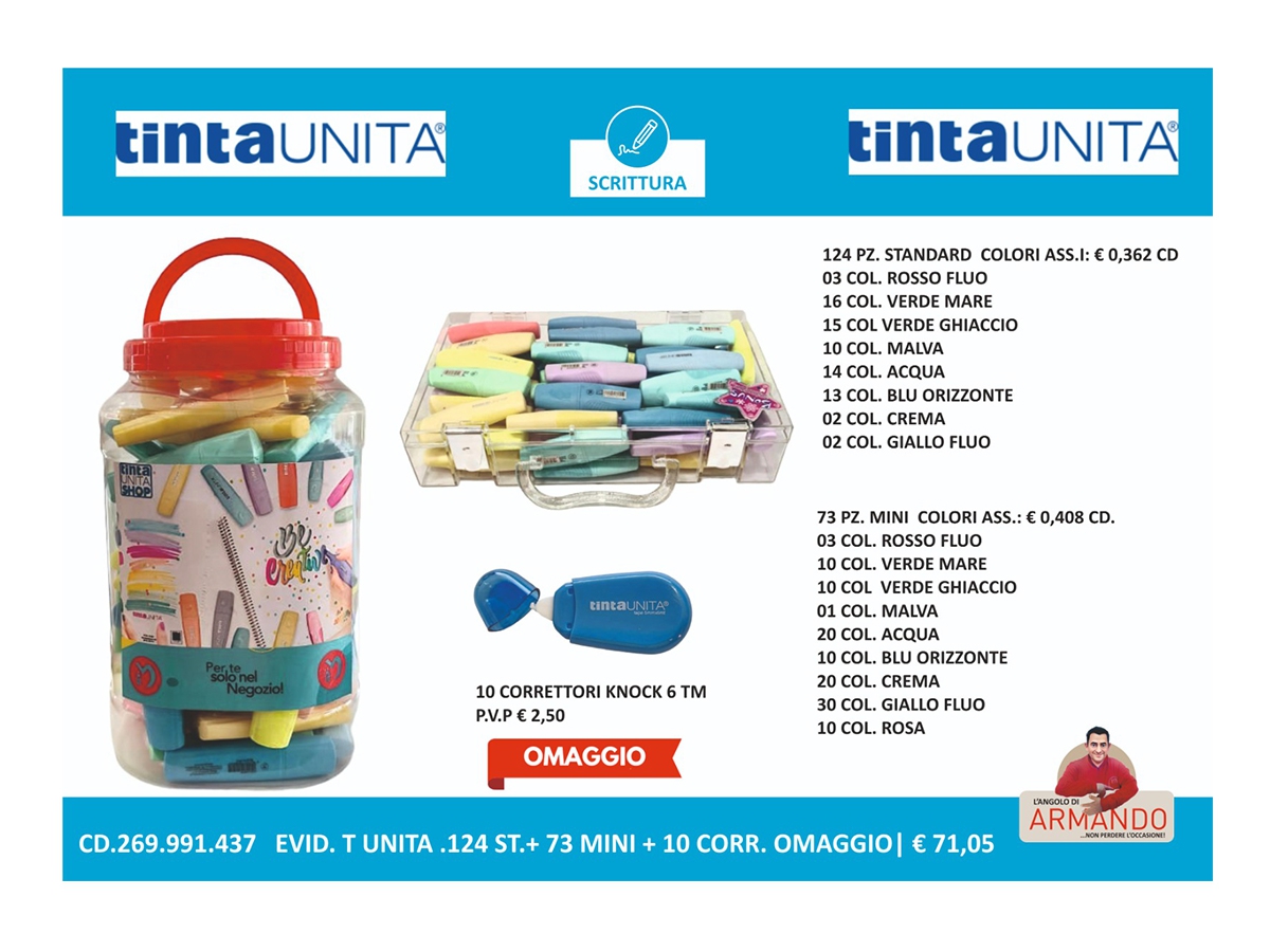 EVIDENZIATORI TU PROMO BY ARMY EVIDENZIATORI TU PROMO BY ARMY